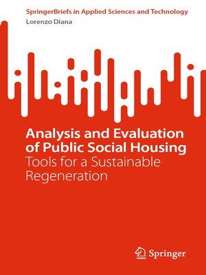 cover image of Analysis and Evaluation of Public Social Housing